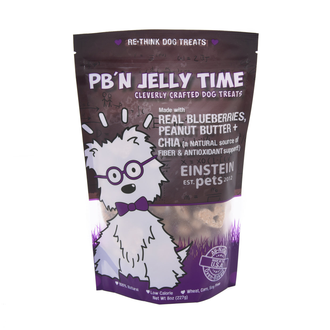Oven Baked Wheat Free 'PB'N Jelly Time Dog Natural Treats