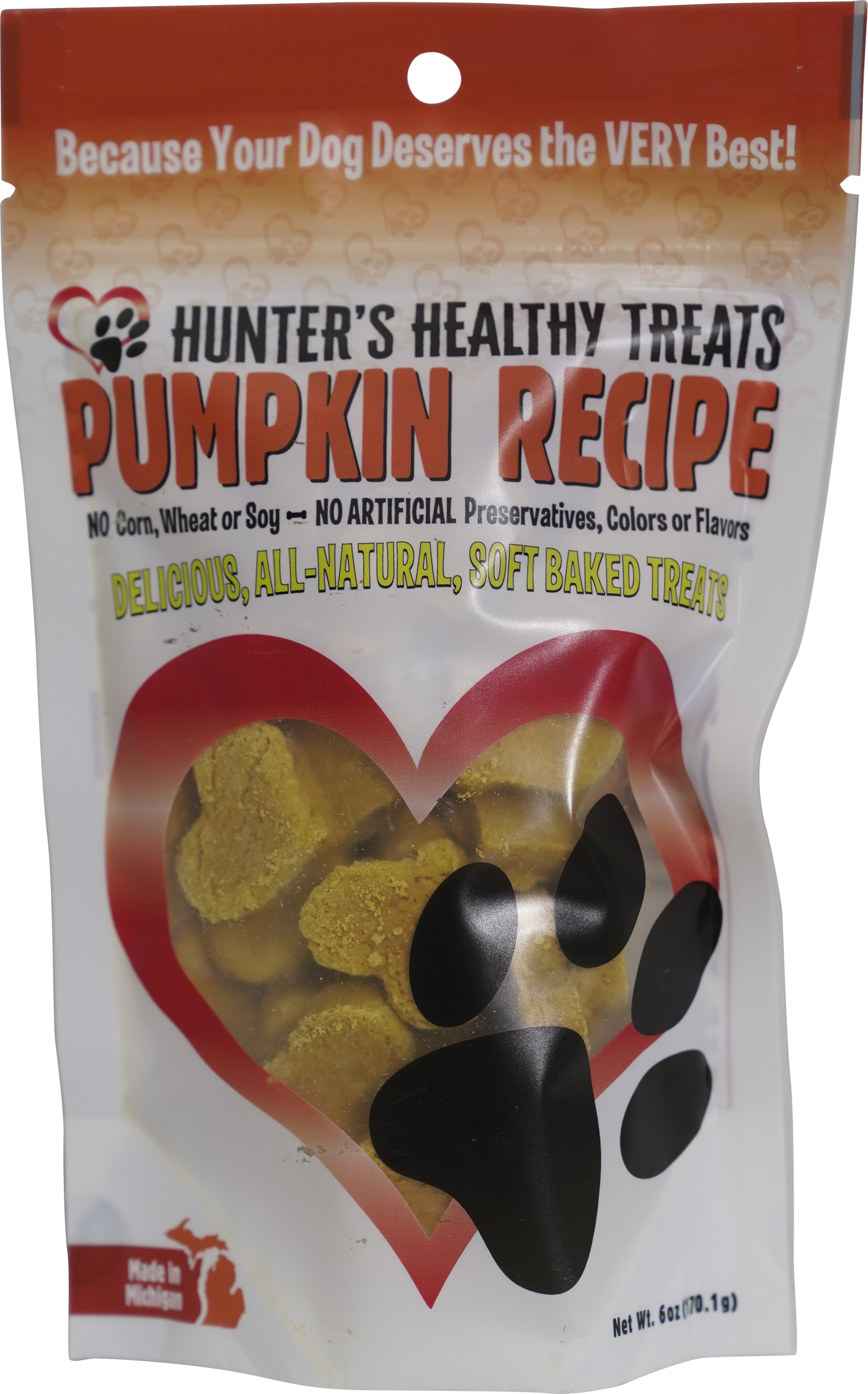 Hunter's Healthy Treats, Pumpkin, Medium Treats