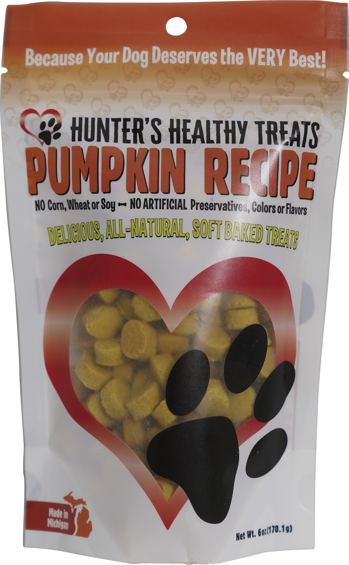 Hunter's Healthy Treats, Pumpkin, Small Treats