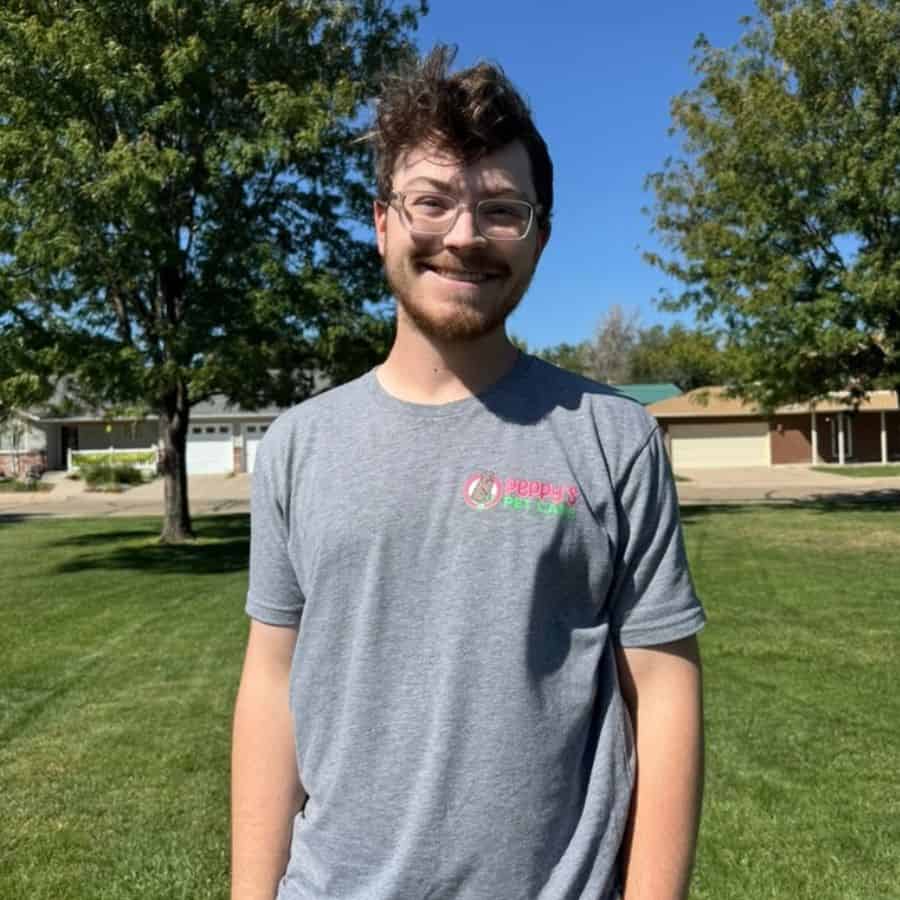Joshua, professional dog walker and pet care specialist with Peppy's Pet Care in Fort Collins and Windsor, CO